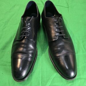 SUITSUPPLY Men Black Lace Up Dress Shoes Size 7
